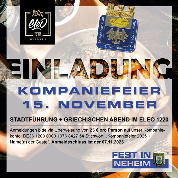 Kompaniefeier