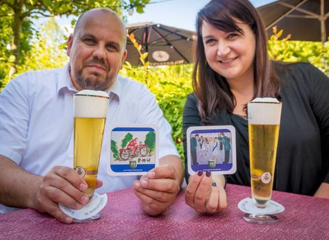 Bierdeckel Kunst 2017
