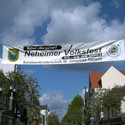 Präsentation Banner Hauptstraße