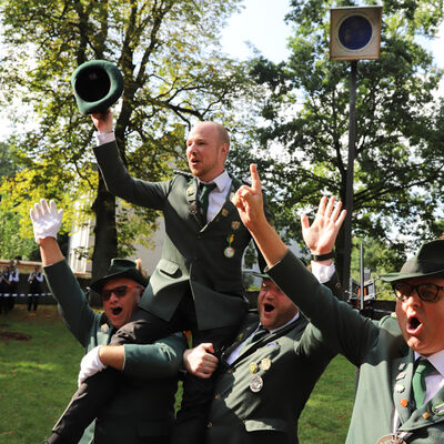 Schützenfest Montag Vormittag 2024