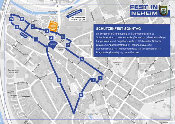 Festumzug Sonntag