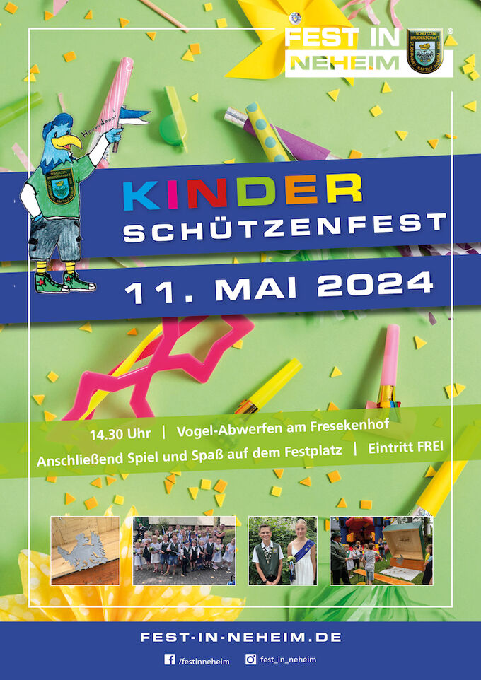 Einladung – Kinderschützenfest