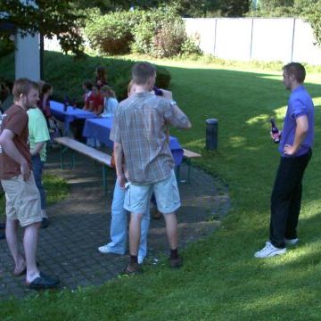 Grillen im Jugendheim