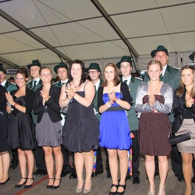 Schützenfest 2011 - Samstag Zelt