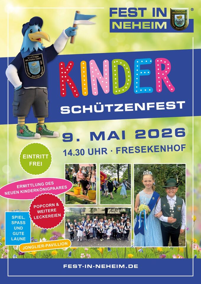 Einladung – Kinderschützenfest