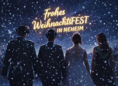 Frohe Weihnachten und ein frohes neues Jahr!