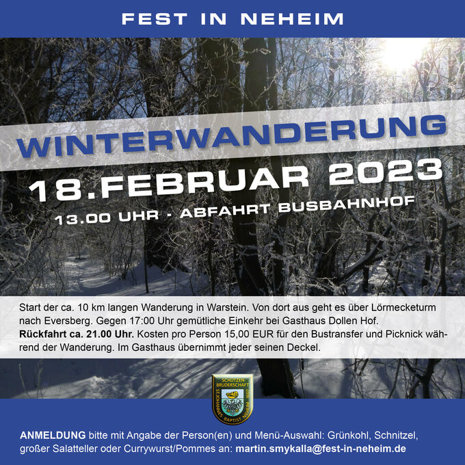 Winterwanderung