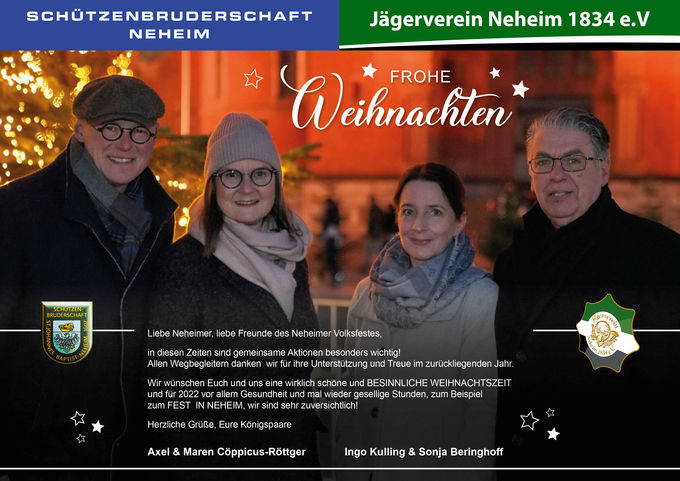Weihnachtsgrüße