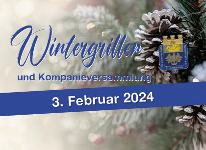 Einladung – Versammlung 2. Kompanie