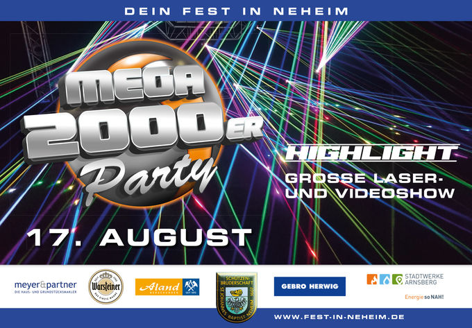17. August 2019 - Wir feiern die 2000er