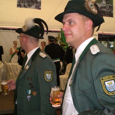 Jägerfest Montag im Zelt