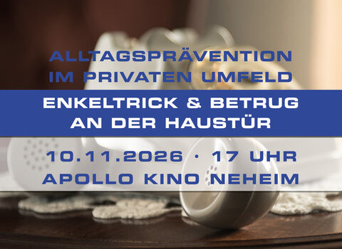 Einladung zum Präventionsabend