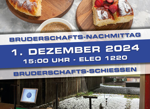 Einladung - Bruderschaftsnachmittag & Bruderschaftsschießen