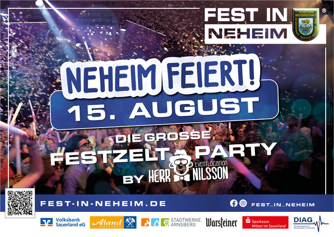 Neheim feiert! Die große Festzelt Party