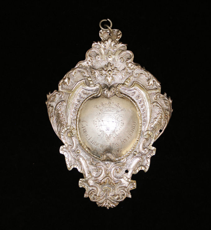 Silberne Medaille mit Kranz