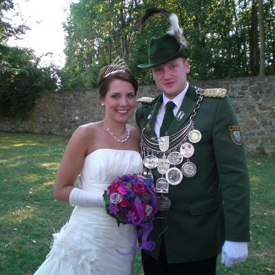 Abholen des Königspaares