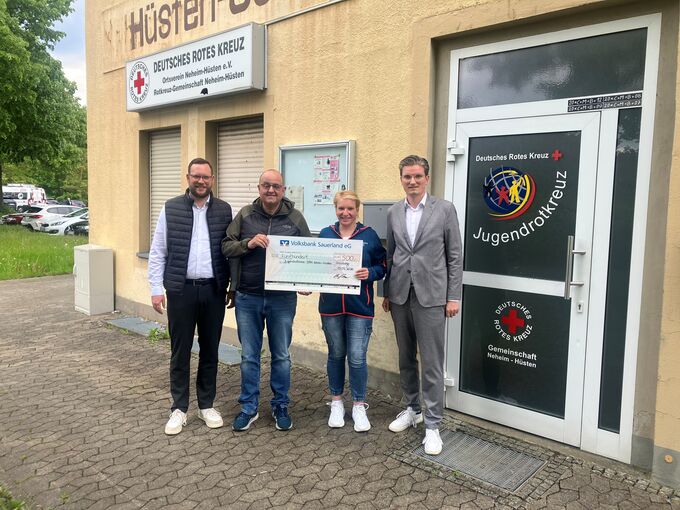 Spende an das DRK Neheim-Hüsten