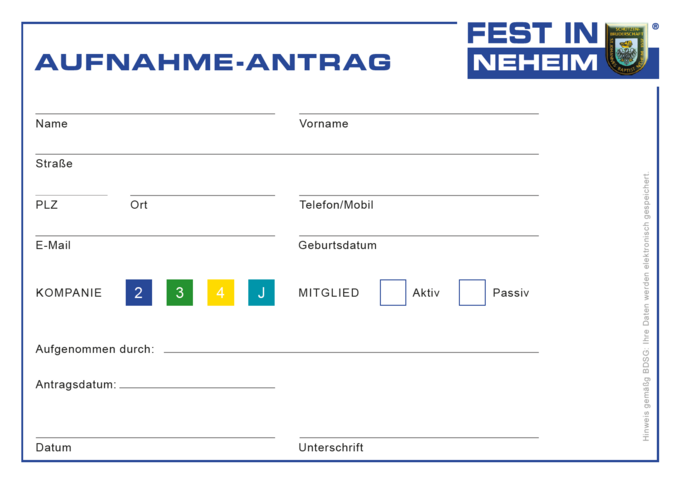 Mitgliedsantrag 2024