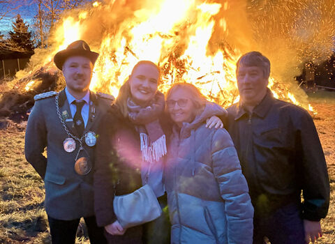 Rückblick – Osterfeuer