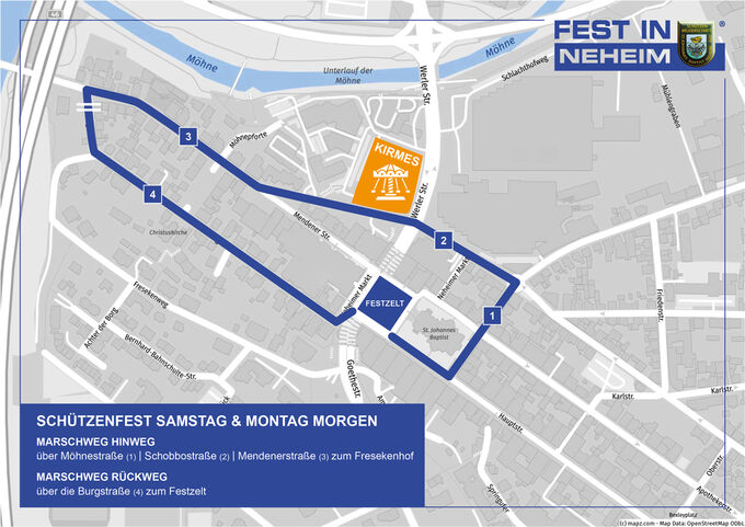 Festumzug Samstag 