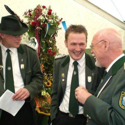 Schuetzen im Zelt