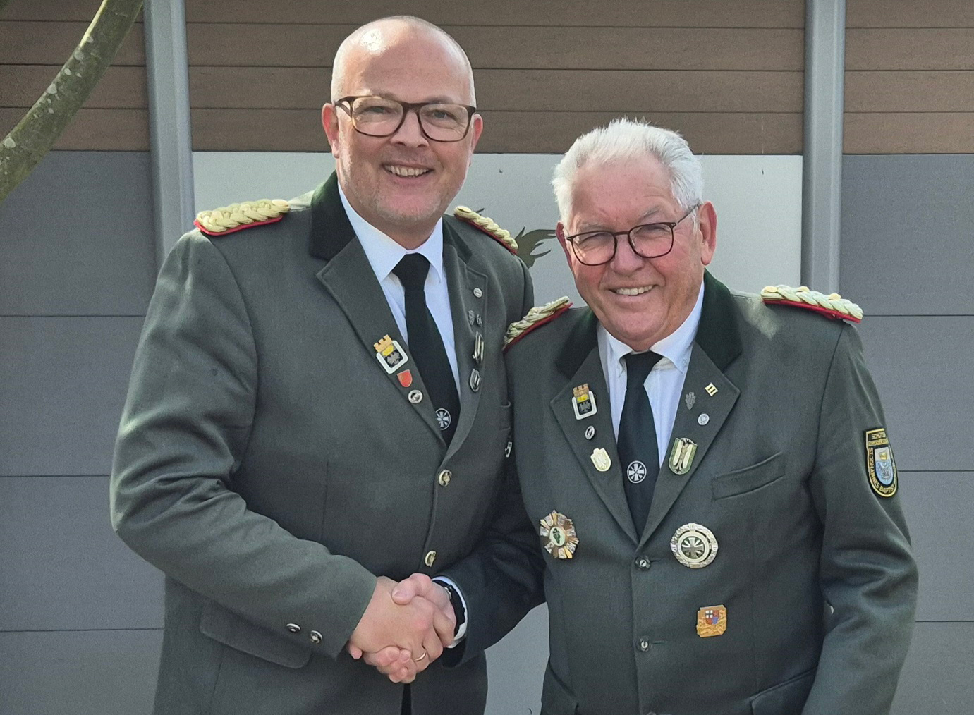 Neue Leitung der Ehrenkompanie
